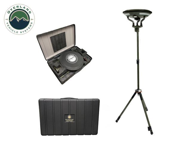 OVS - Wild Land Camping UFO Solar Light Pod & Speaker System