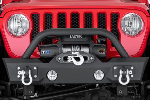 Tactic - T10 High-Performance Winch 10,000 lbs with Steel Cable